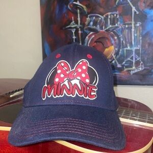 Disney’s Minnie Mouse Bow / adjustable baseball cap - worn once